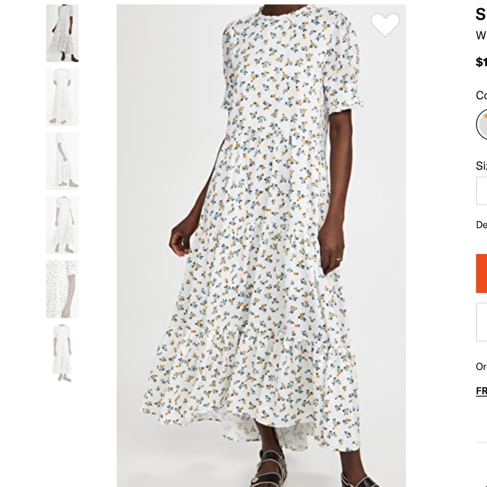 Sister Jane Wild Flower Tiered Maxi Dress